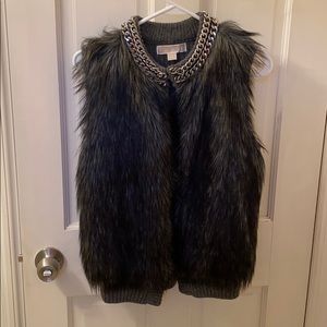 Michael kors fur vest